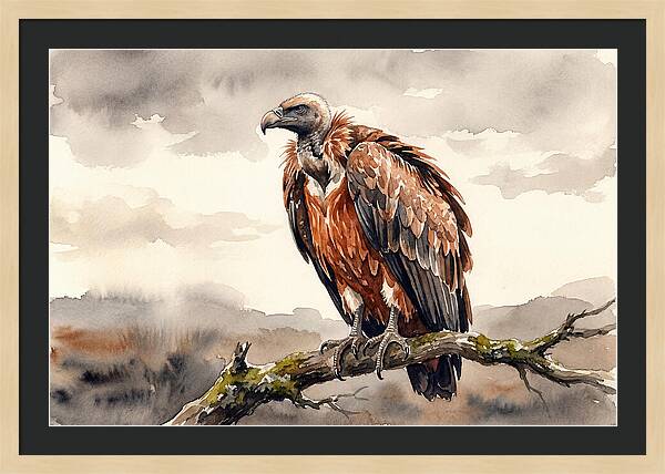 Regal Vulture Resting