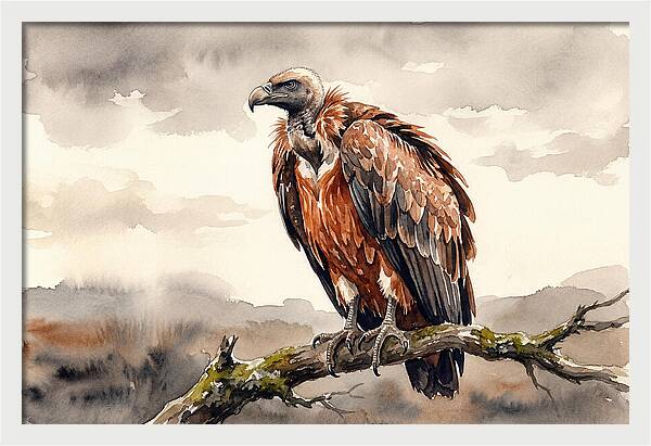 Regal Vulture Resting