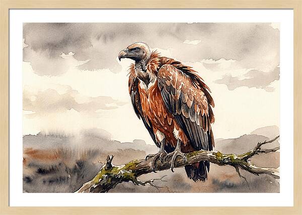 Regal Vulture Resting