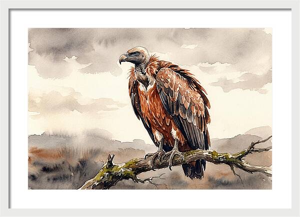 Regal Vulture Resting