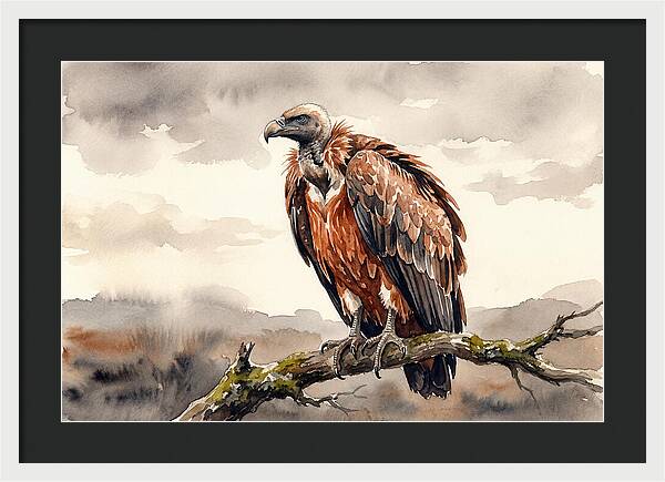 Regal Vulture Resting