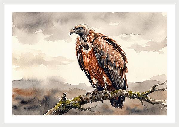 Regal Vulture Resting