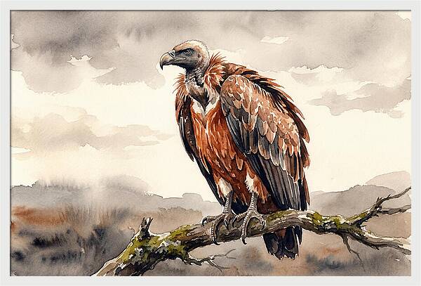 Regal Vulture Resting