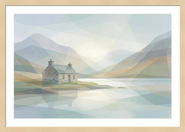 Remote Highland Bothy Reflections