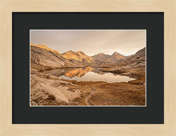 Remote Mountain Lake Serenity
