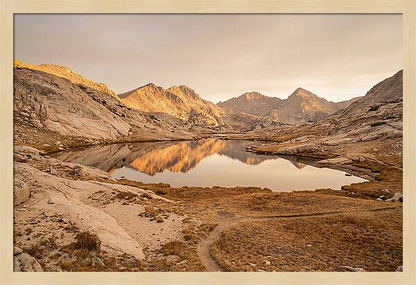 Remote Mountain Lake Serenity