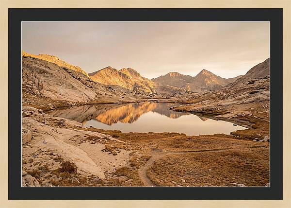 Remote Mountain Lake Serenity