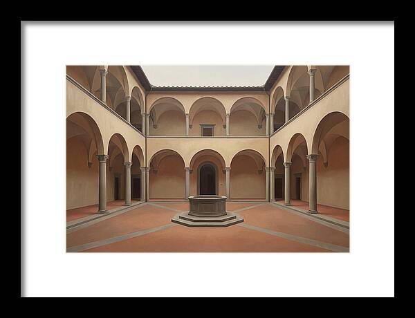 Renaissance Palazzo Courtyard