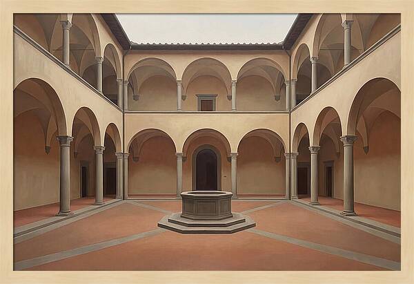 Renaissance Palazzo Courtyard
