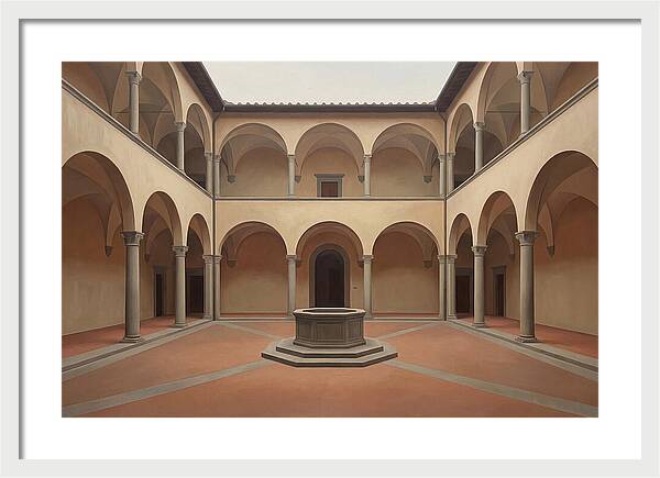 Renaissance Palazzo Courtyard