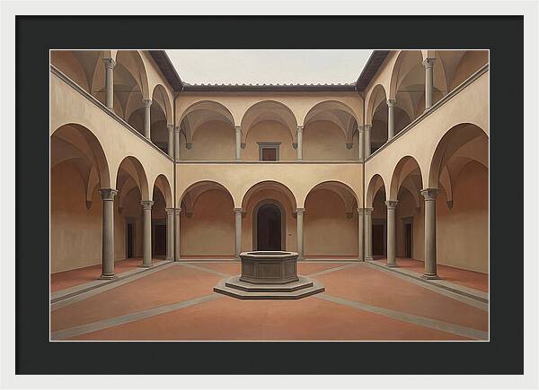 Renaissance Palazzo Courtyard