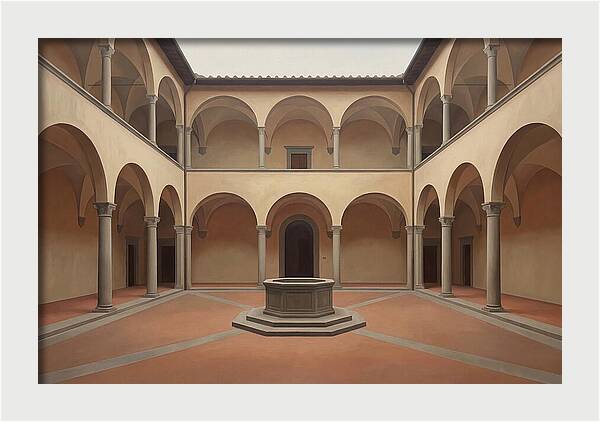 Renaissance Palazzo Courtyard