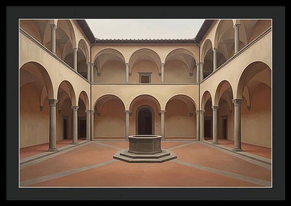 Renaissance Palazzo Courtyard