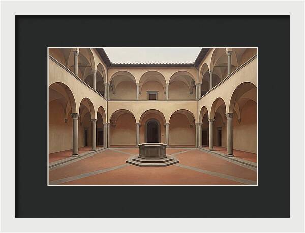 Renaissance Palazzo Courtyard