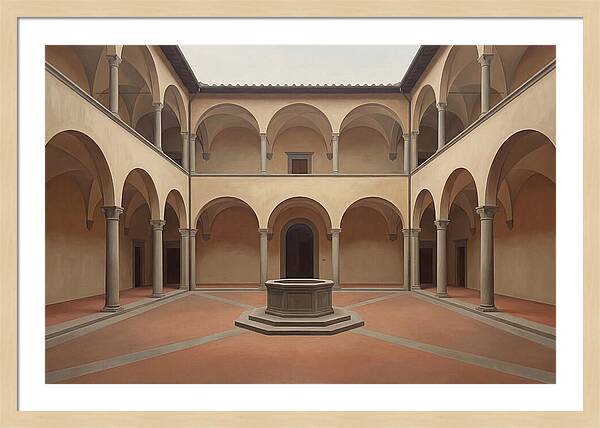 Renaissance Palazzo Courtyard