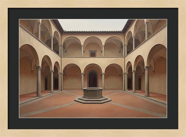 Renaissance Palazzo Courtyard