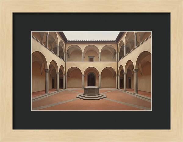 Renaissance Palazzo Courtyard