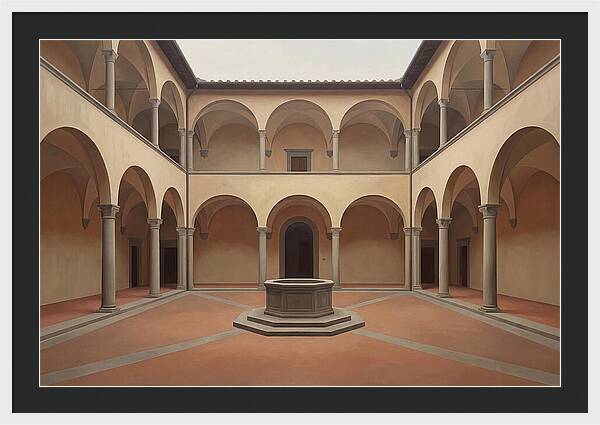 Renaissance Palazzo Courtyard