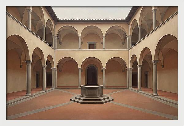 Renaissance Palazzo Courtyard