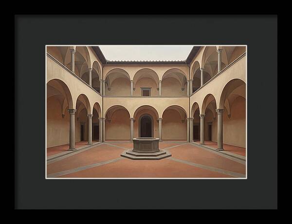 Renaissance Palazzo Courtyard