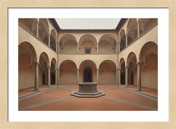 Renaissance Palazzo Courtyard