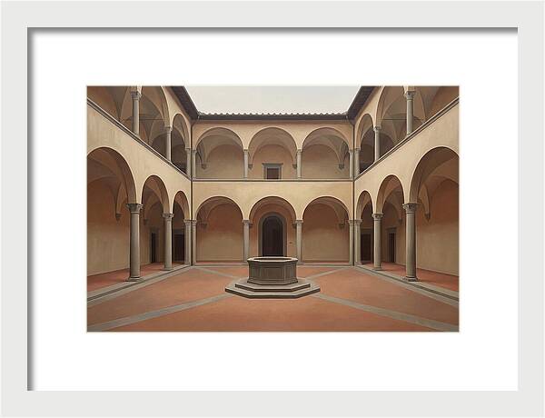 Renaissance Palazzo Courtyard