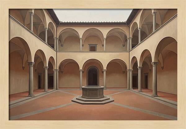 Renaissance Palazzo Courtyard