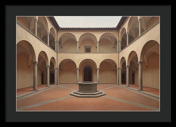 Renaissance Palazzo Courtyard