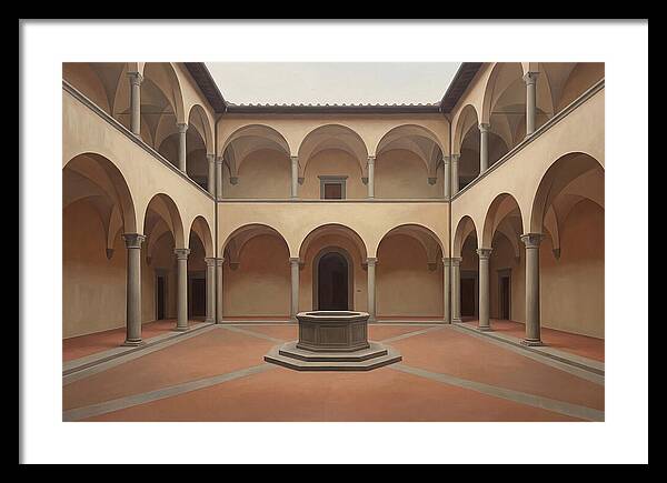 Renaissance Palazzo Courtyard