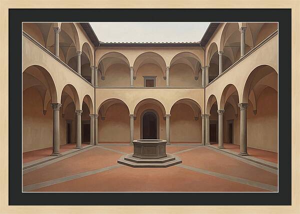 Renaissance Palazzo Courtyard