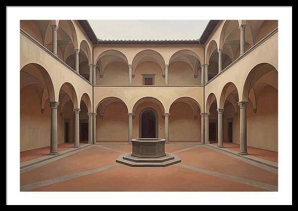 Renaissance Palazzo Courtyard