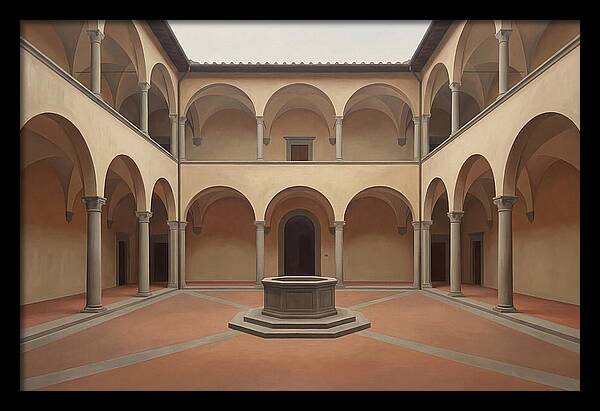 Renaissance Palazzo Courtyard