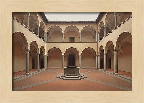Renaissance Palazzo Courtyard