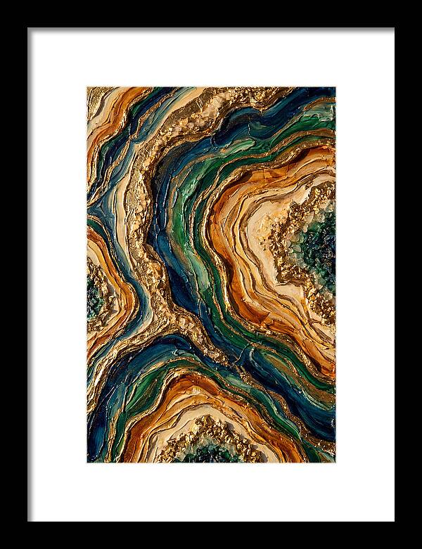 Resin Geode Layers