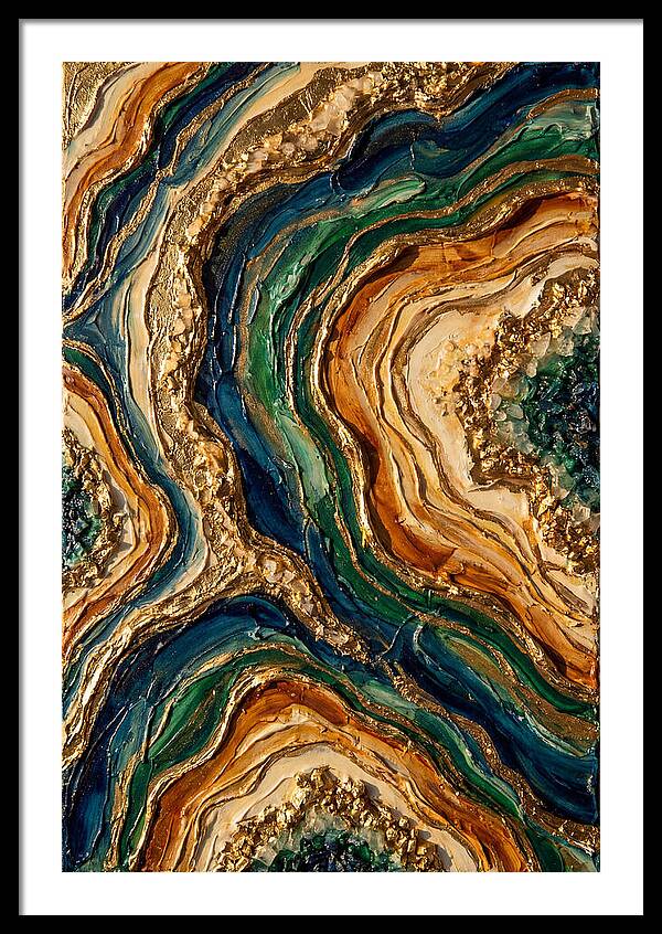Resin Geode Layers
