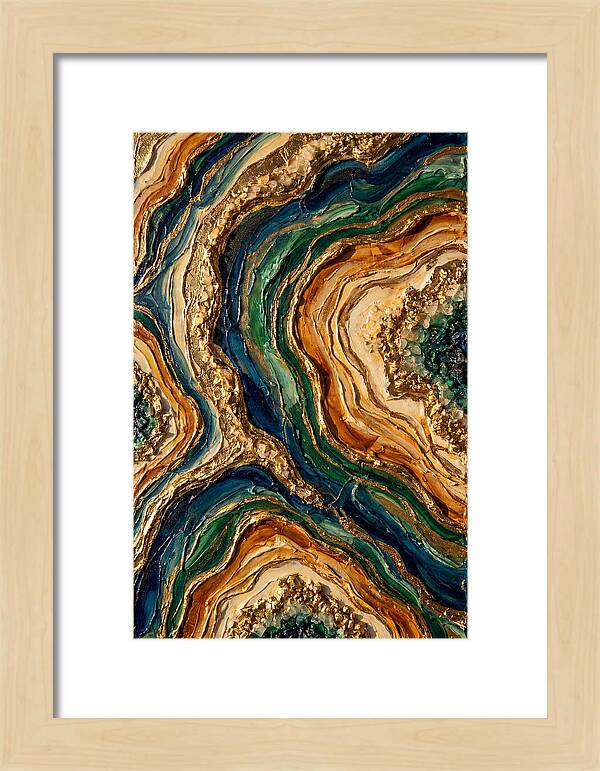 Resin Geode Layers