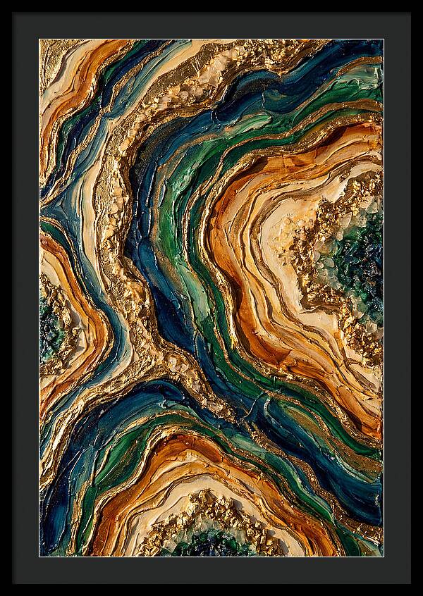 Resin Geode Layers