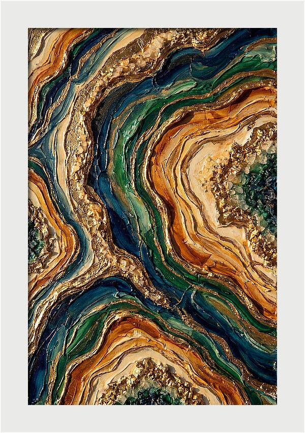 Resin Geode Layers