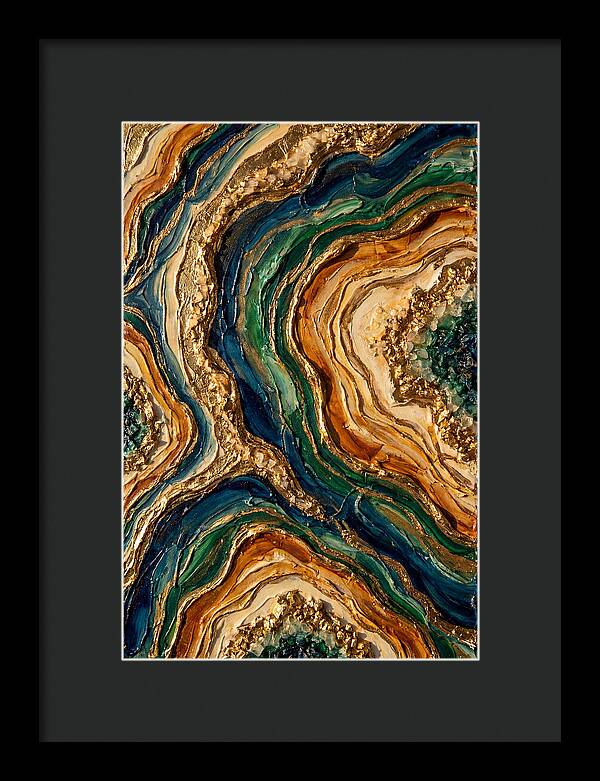 Resin Geode Layers