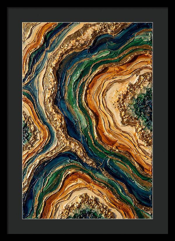 Resin Geode Layers