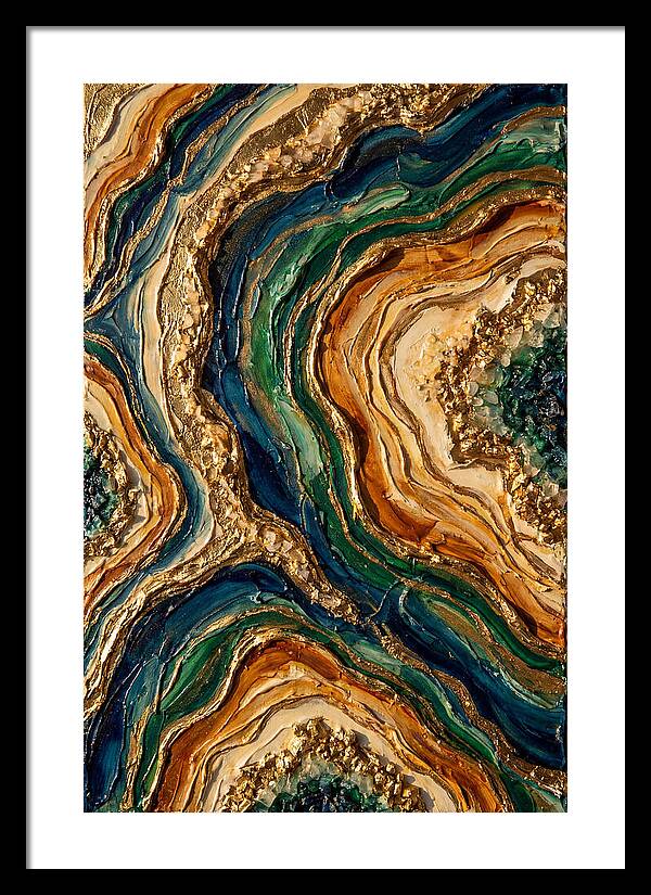 Resin Geode Layers