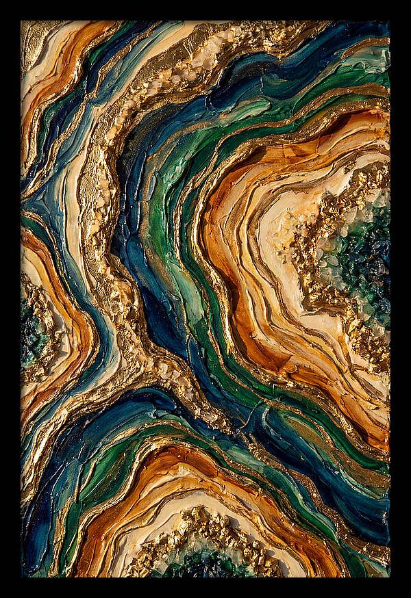 Resin Geode Layers