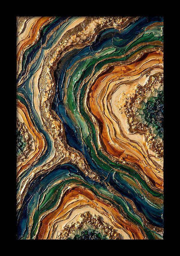 Resin Geode Layers