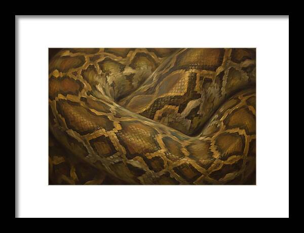 Reticulated Python Elegance