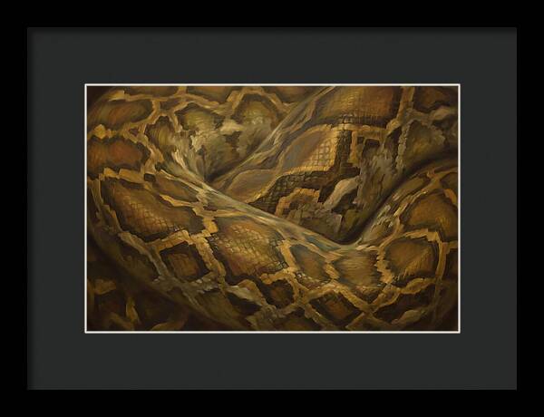 Reticulated Python Elegance