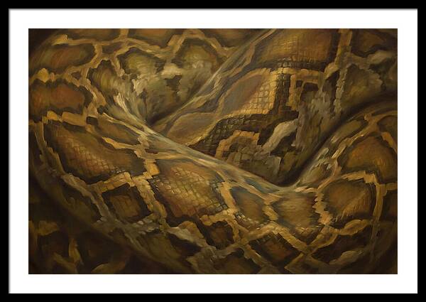 Reticulated Python Elegance