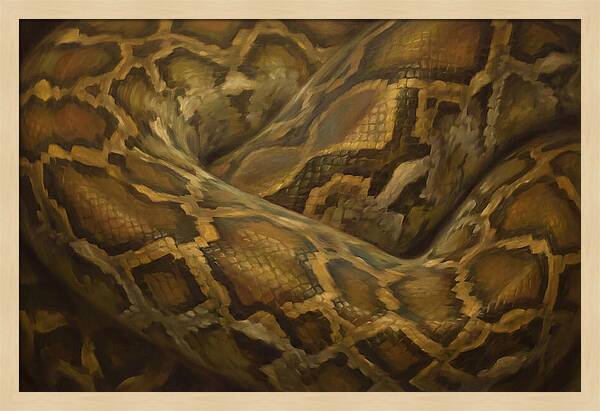 Reticulated Python Elegance
