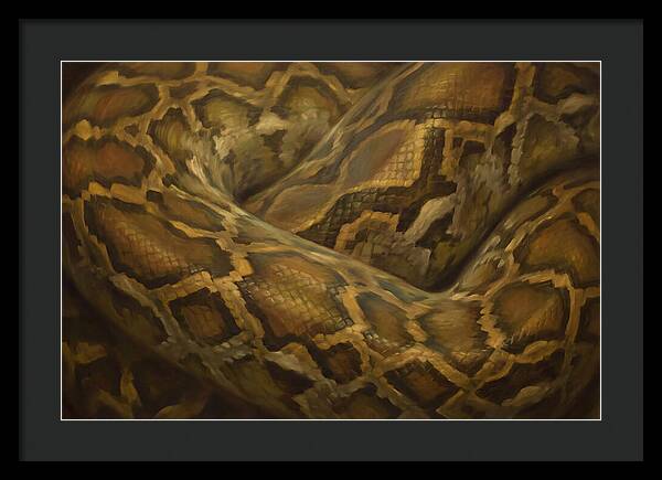 Reticulated Python Elegance