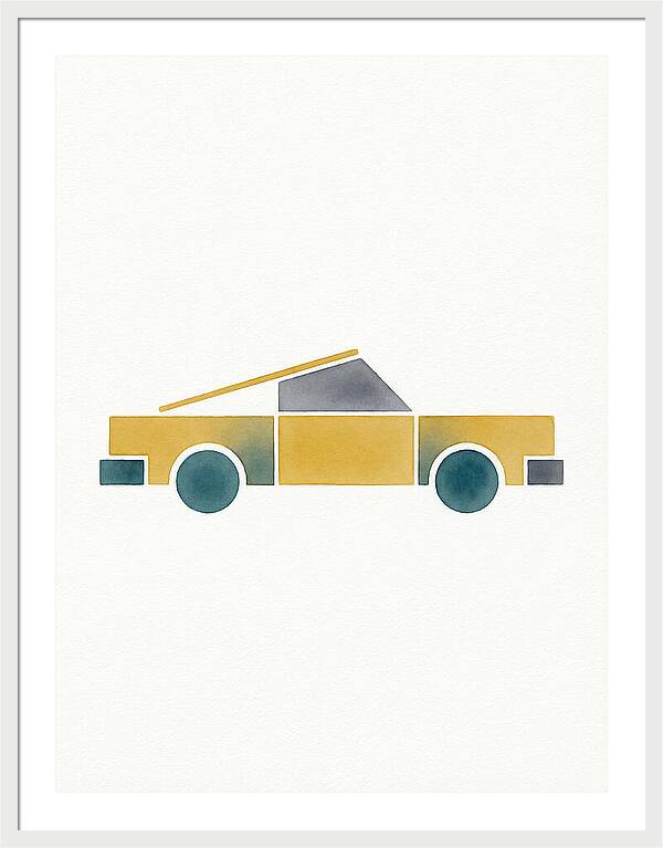 Retro Car Silhouette