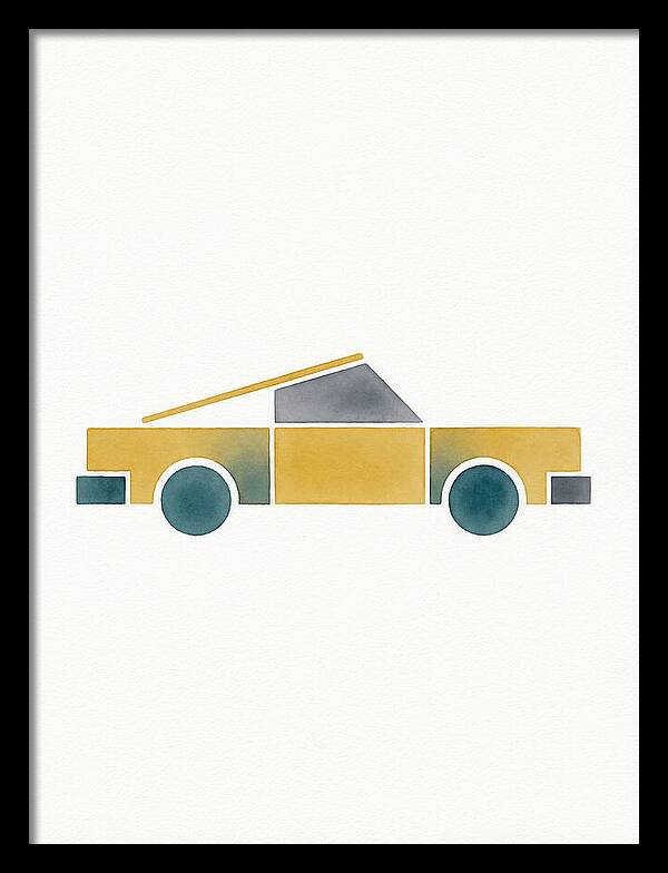 Retro Car Silhouette
